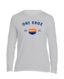 One Knox Athletic Heather Est. Crest Logo L/S Tee