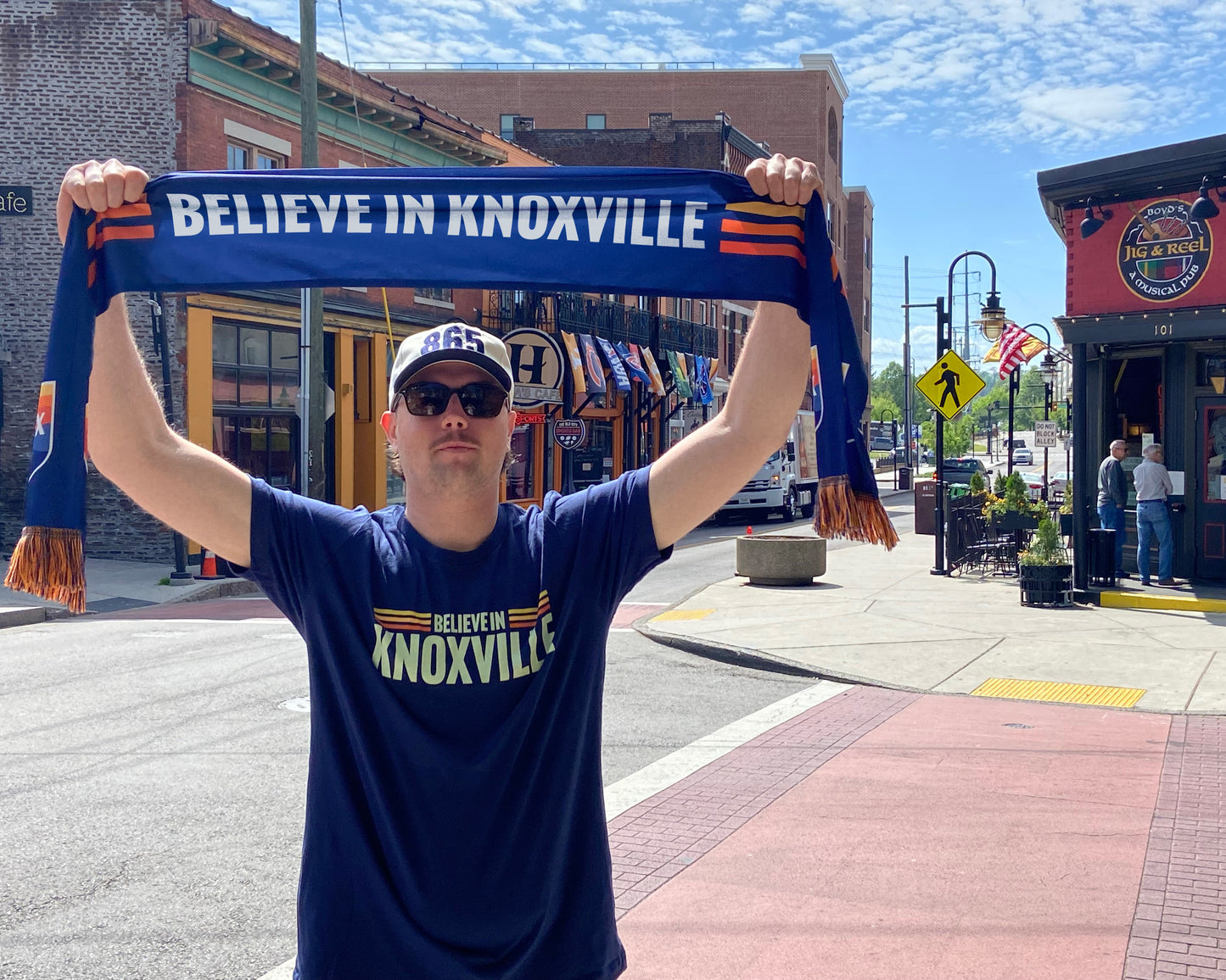One Knox Believe in Knoxville S/S Tee - Navy