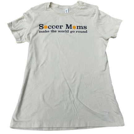 Soccer Mom Tee - Natural